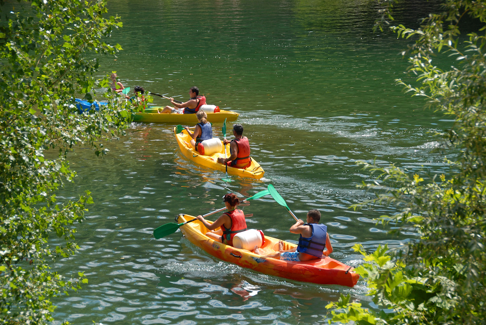 canoe, kayak